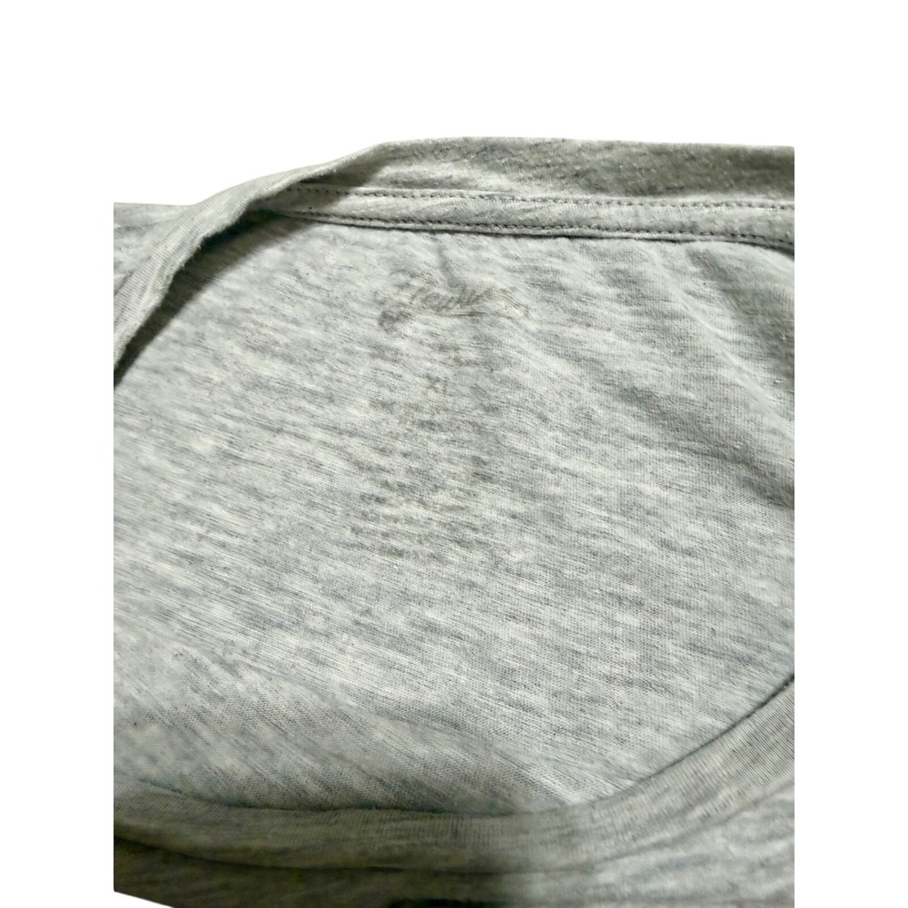 Let Yourself Blossom Floral Graphic T-Shirt Heather Grey Short Sleeve XL - Picture 7 of 7